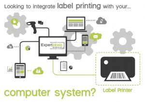 Barcode label software integrates your data and your labels