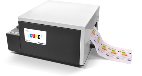 iCube colour label printer