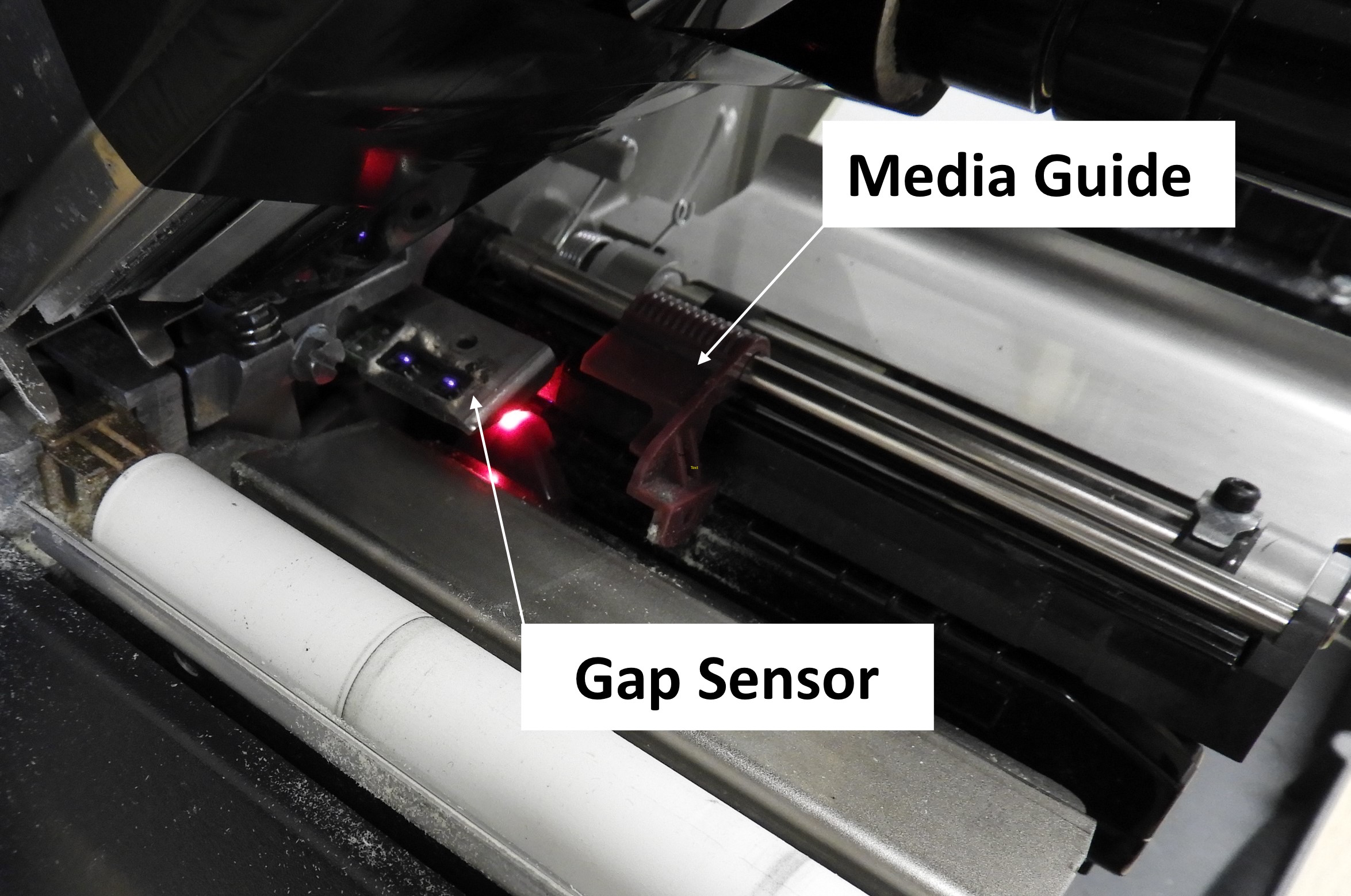 Media Gap Sensor
